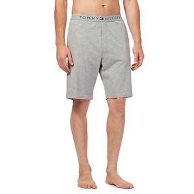 Tommy Hilfiger Grey logo jersey shorts
